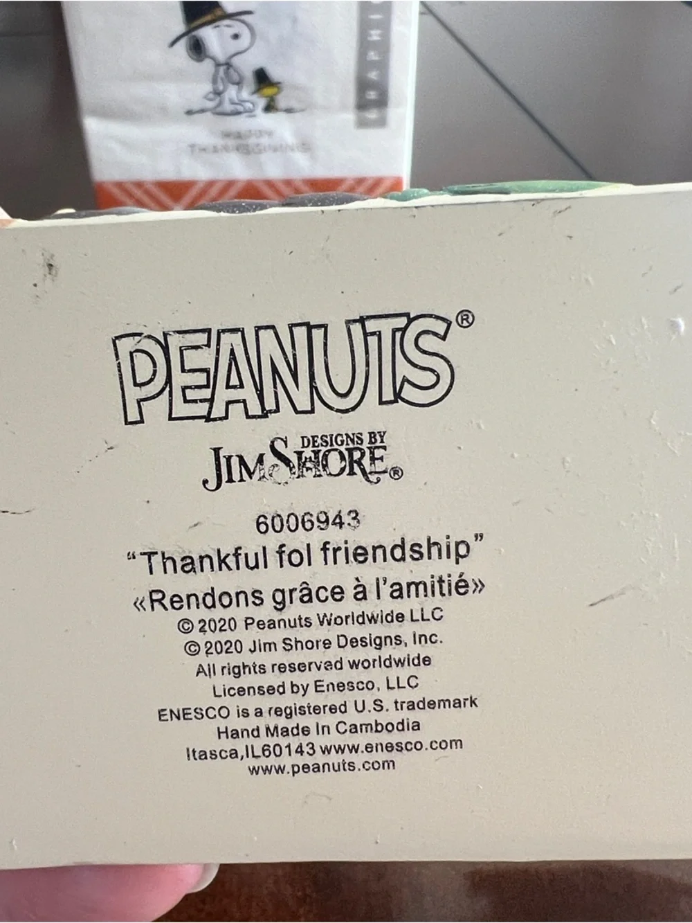 Peanuts delightful figurine
